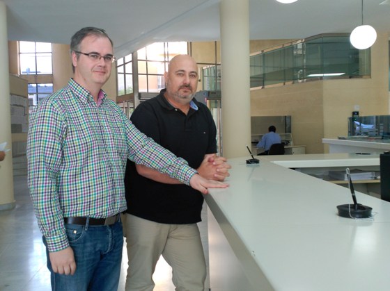 los concejales socialistas ejidenses juan godoy y juan jose callejon