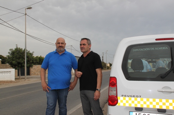 juan jose callejon y marcelo lopez, en la carretera de venta vieja