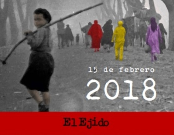 cartel de los actos de la desbandá en el ejido