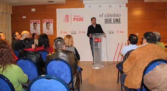 Mario Jiménez aboga por el cambio responsable en un concurrido acto electoral en El Ejido