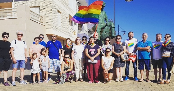 Los socialistas ejidenses conmemoran en Balerma el Día del Orgullo LGTBI