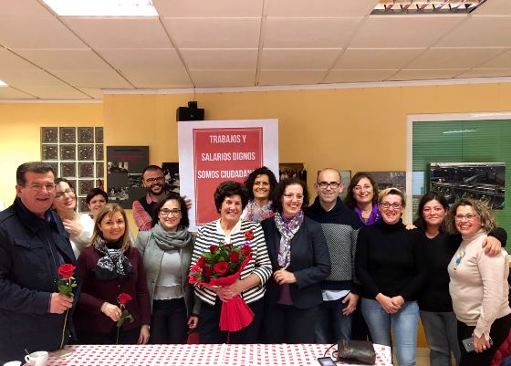 Los socialistas de El Ejido se suman a los actos del Día de la Mujer