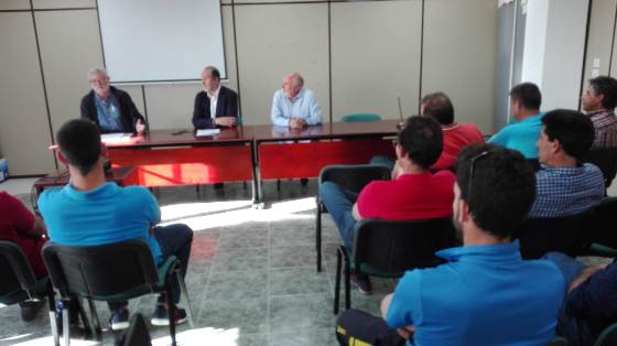 Con los agricultores de Balerma