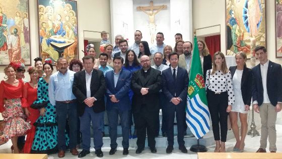 En un acto de la Pre-Hermandad de la Virgen del Rocío