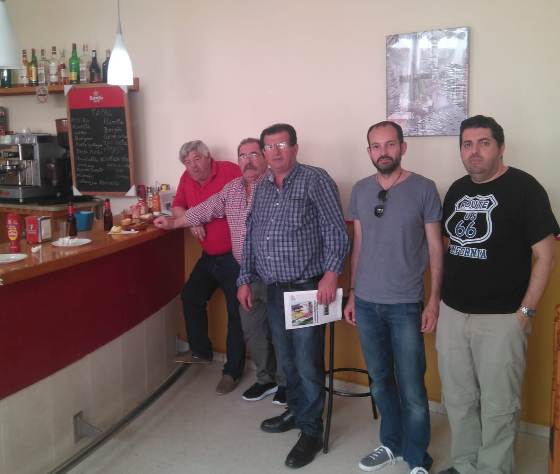 Con los vecinos de Ejido Norte