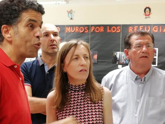 Solidaridad con los refugiados desde el colegio de San Agustín