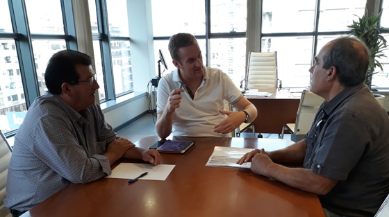 Reunión de trabajo con el Delegado de Medio Ambiente