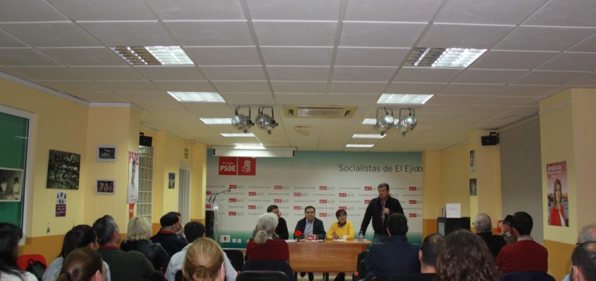 El PSOE de El Ejido acuerda en Asamblea por unanimidad denominar su Agrupación Municipal con el nombre de Alfredo Pérez Rubalcaba