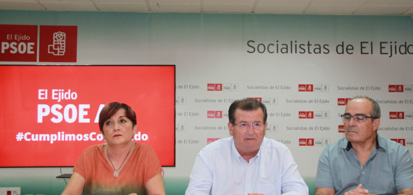 El PSOE de El Ejido trabajará por recuperar el impulso y liderazgo del municipio que las derechas frenaron hace 30 años