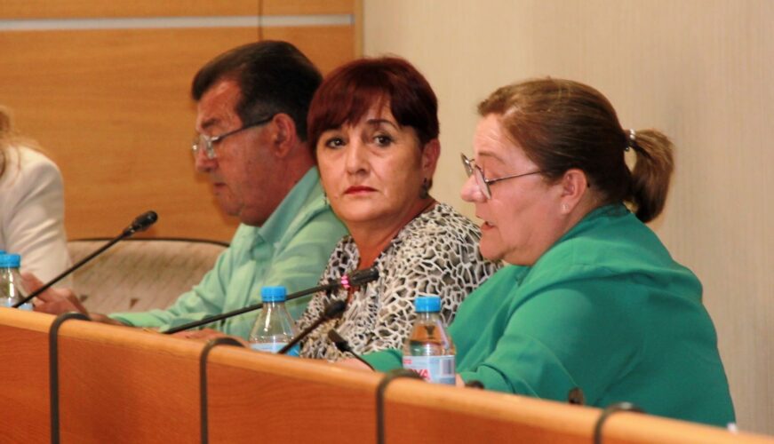 José Miguel Alarcón, Maribel Carrión y Mari Carmen Álamo