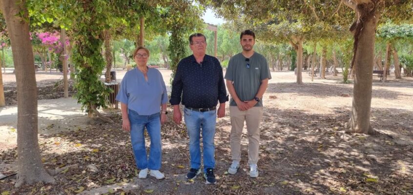 El PSOE denuncia el abandono del Parque Forestal de Matagorda